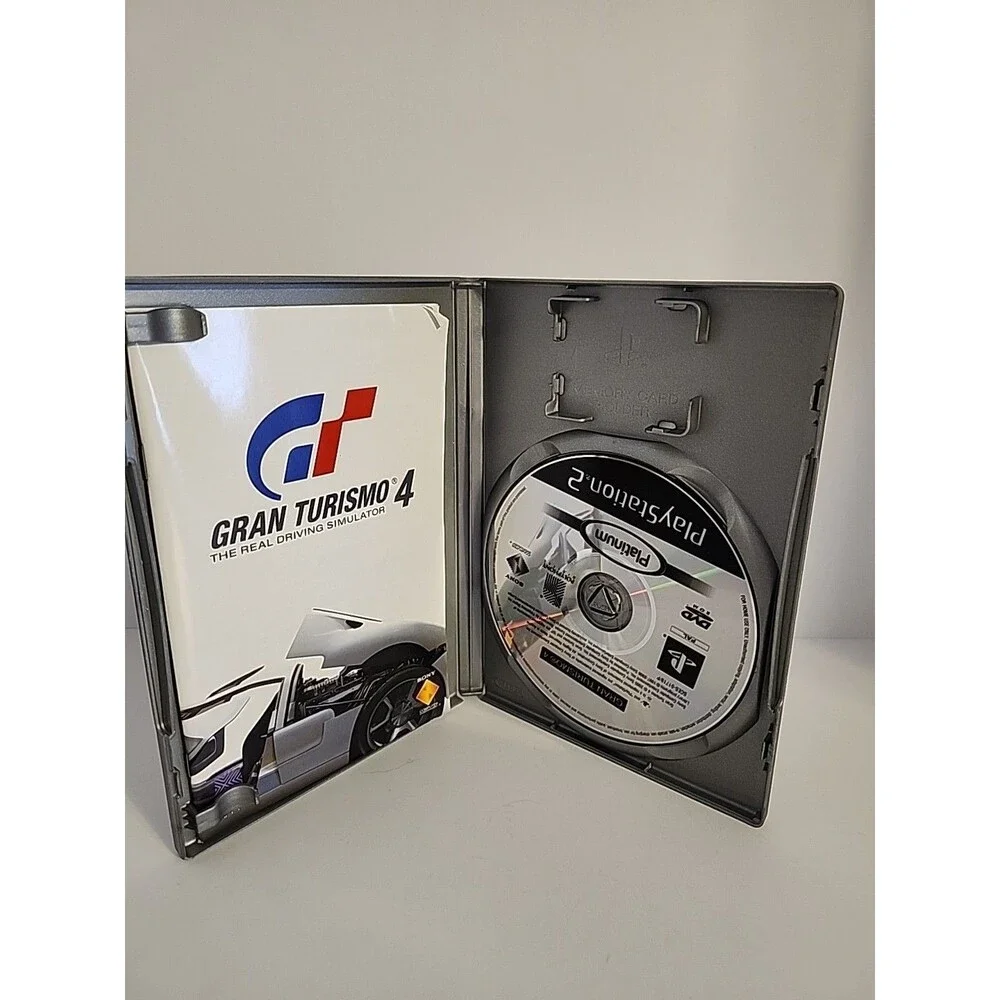 Gran Turismo 4 - Sony PlayStation 2, Platinum Hits, Racing Video Game CIB